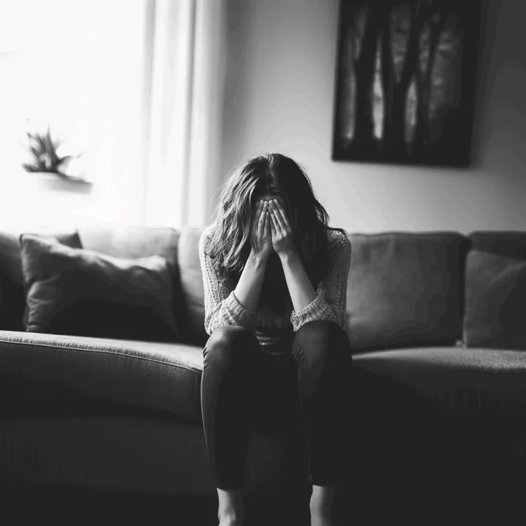 Mujer triste